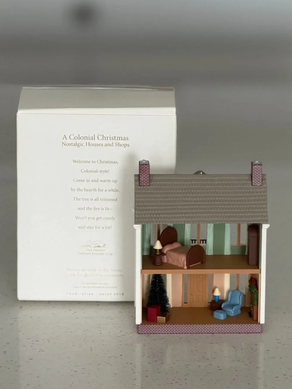 Hallmark Ornament Nostalgic Houses and Shops A Colonial Christmas #27